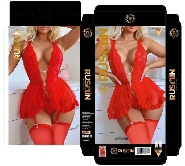 RUSELİN 2234 FANTAZİ KOSTÜM SM*2-LXL*2