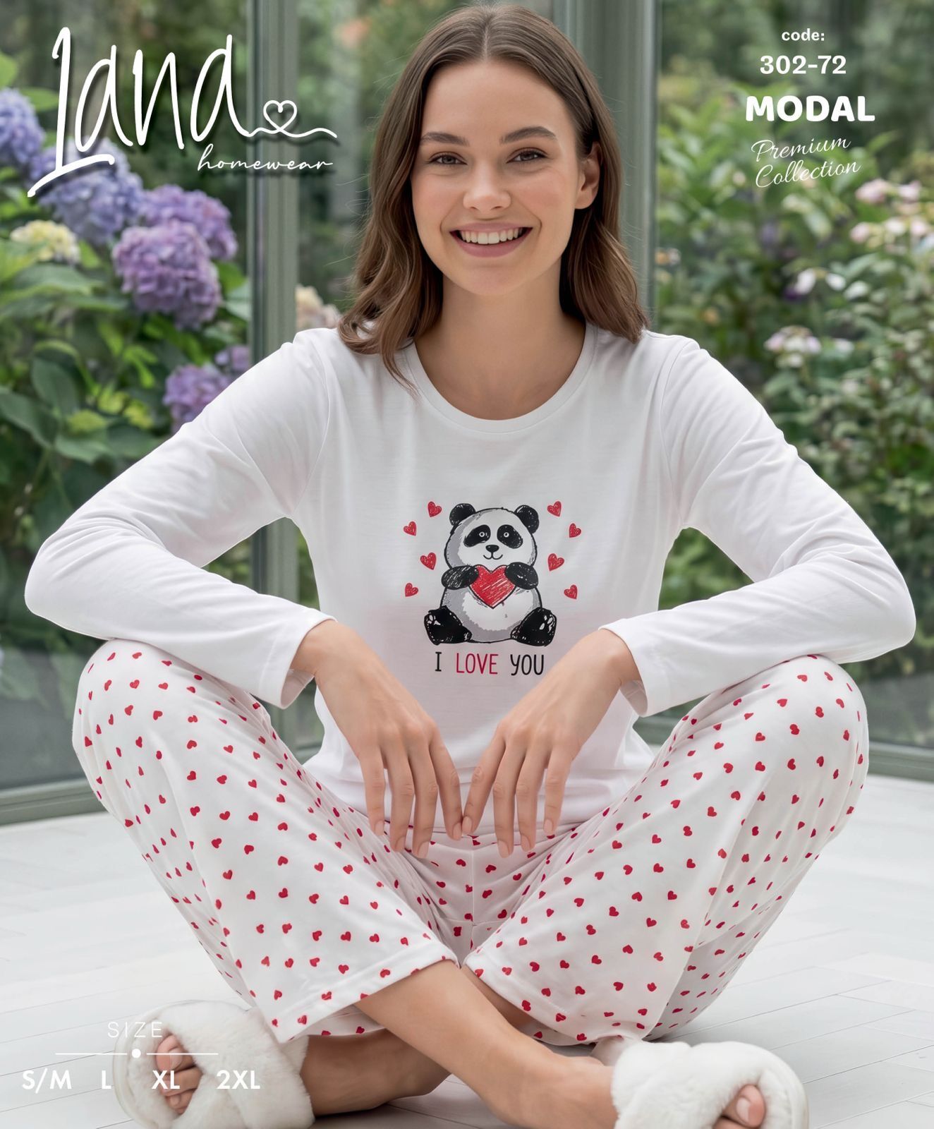 LANA 302-72 BAYAN MODAL PİJAMA TAKIM