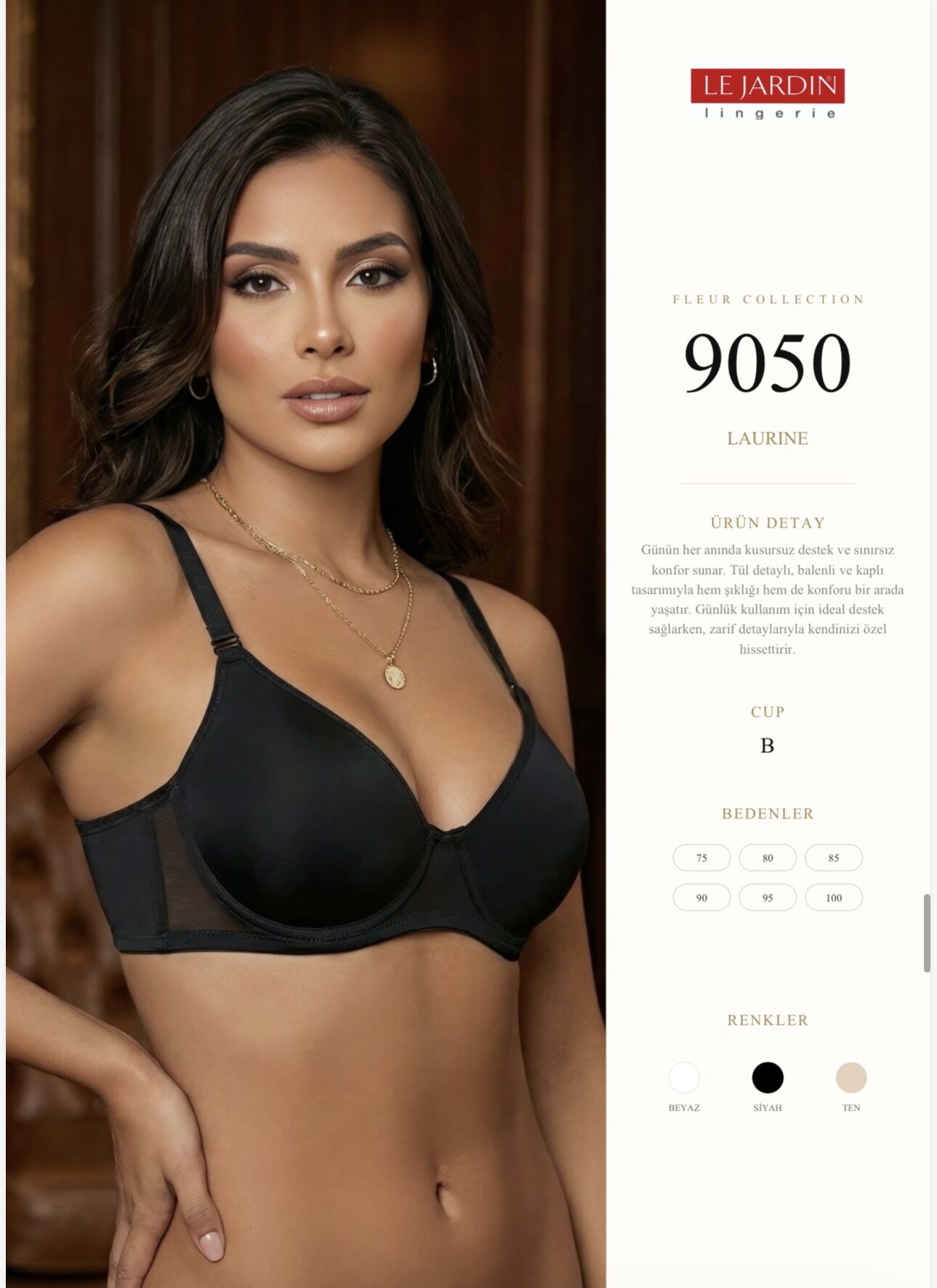 LE JARDİN 9050 SOFT CUP SÜTYEN