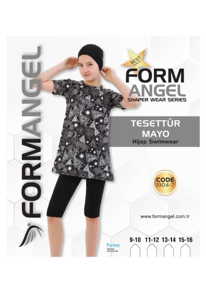 FORM ANGEL 1904-7 ÇOCUK TESETTÜR MAYO 9-16 YAŞ