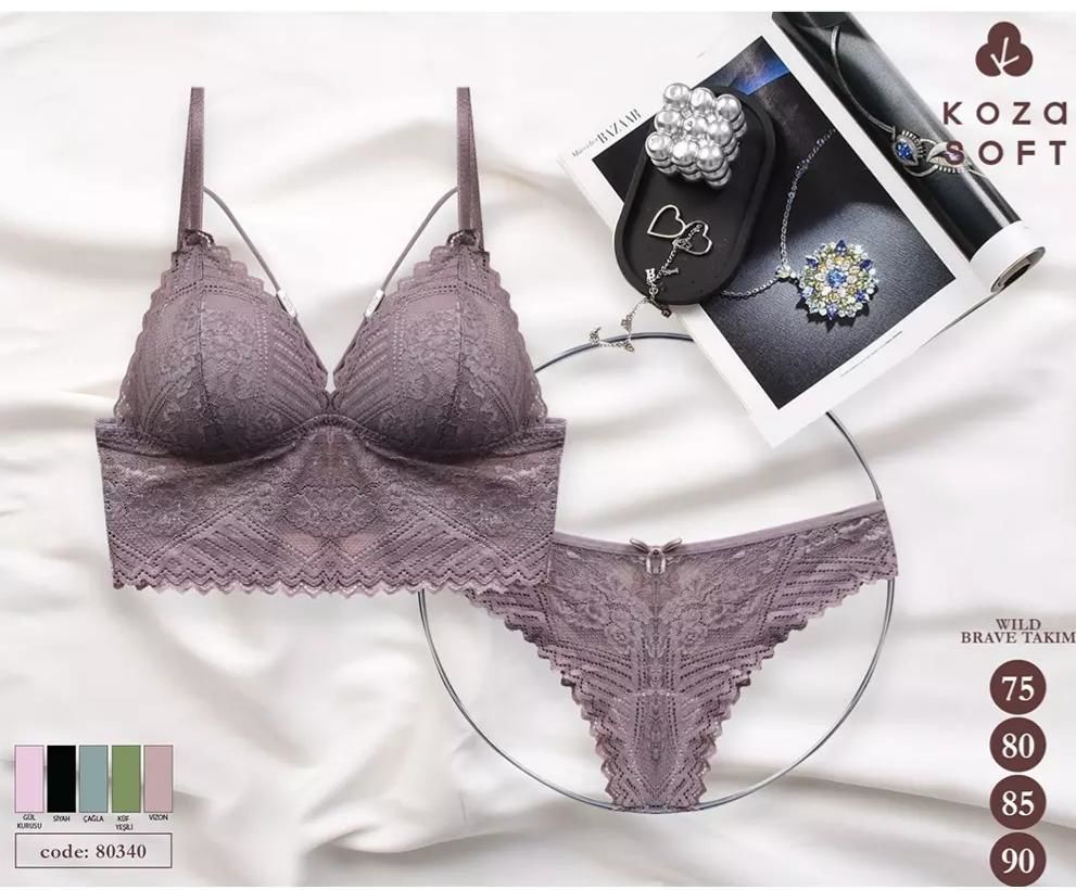 KOZA 80340 DESTEKSİZ WILD BRAVE SÜTYEN TAKIM