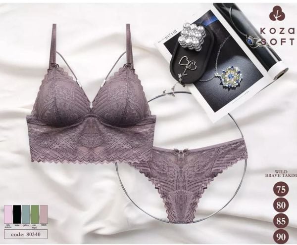 KOZA 80340 DESTEKSİZ WILD BRAVE SÜTYEN TAKIM