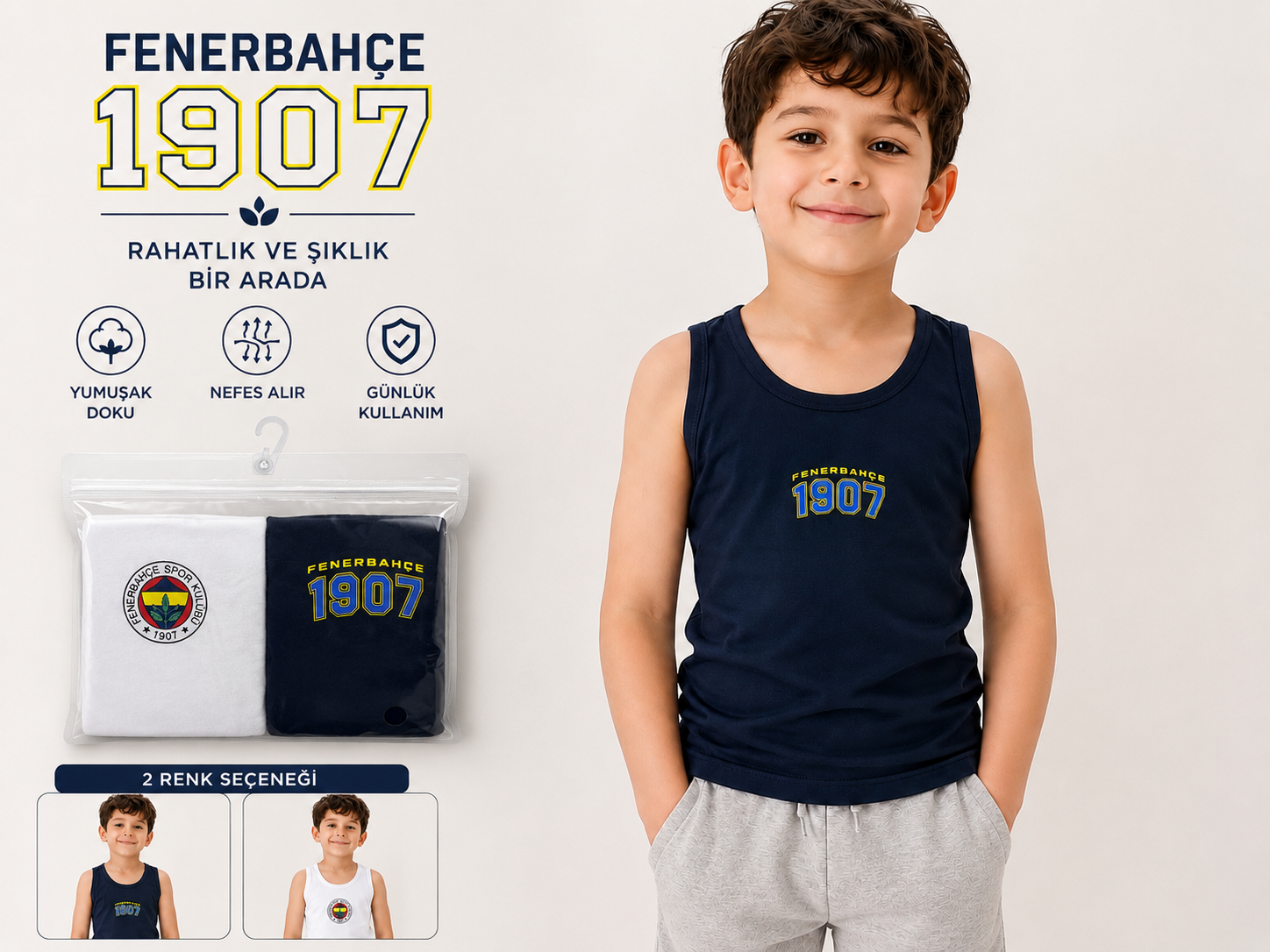 ÇİMPA FB22750 FENERBAHÇE 2 Lİ ATLET
