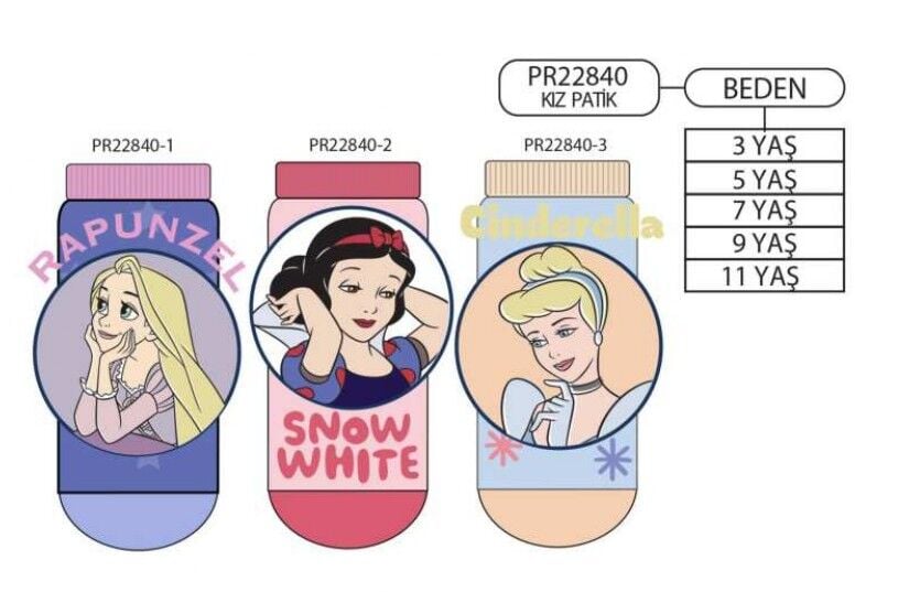 PRENSES PR22840 KIZ ÇOCUK PATİK ÇORAP