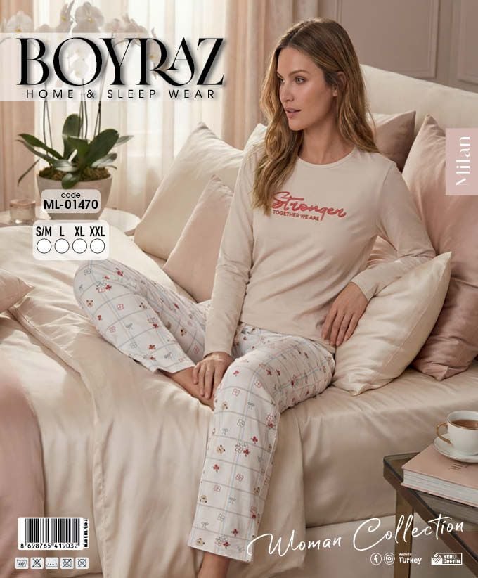 BOYRAZ 01470 MİLAN PİJAMA TAKIM