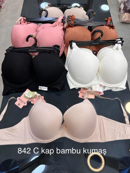 INFAITH 842 C KAP BAMBU DESTEKSİZ SÜTYEN