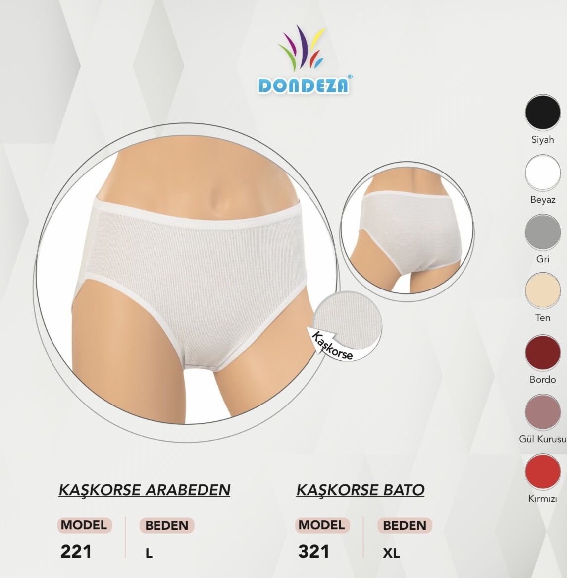 DONDEZA 321 BAYAN KAŞKORSE BATO XL