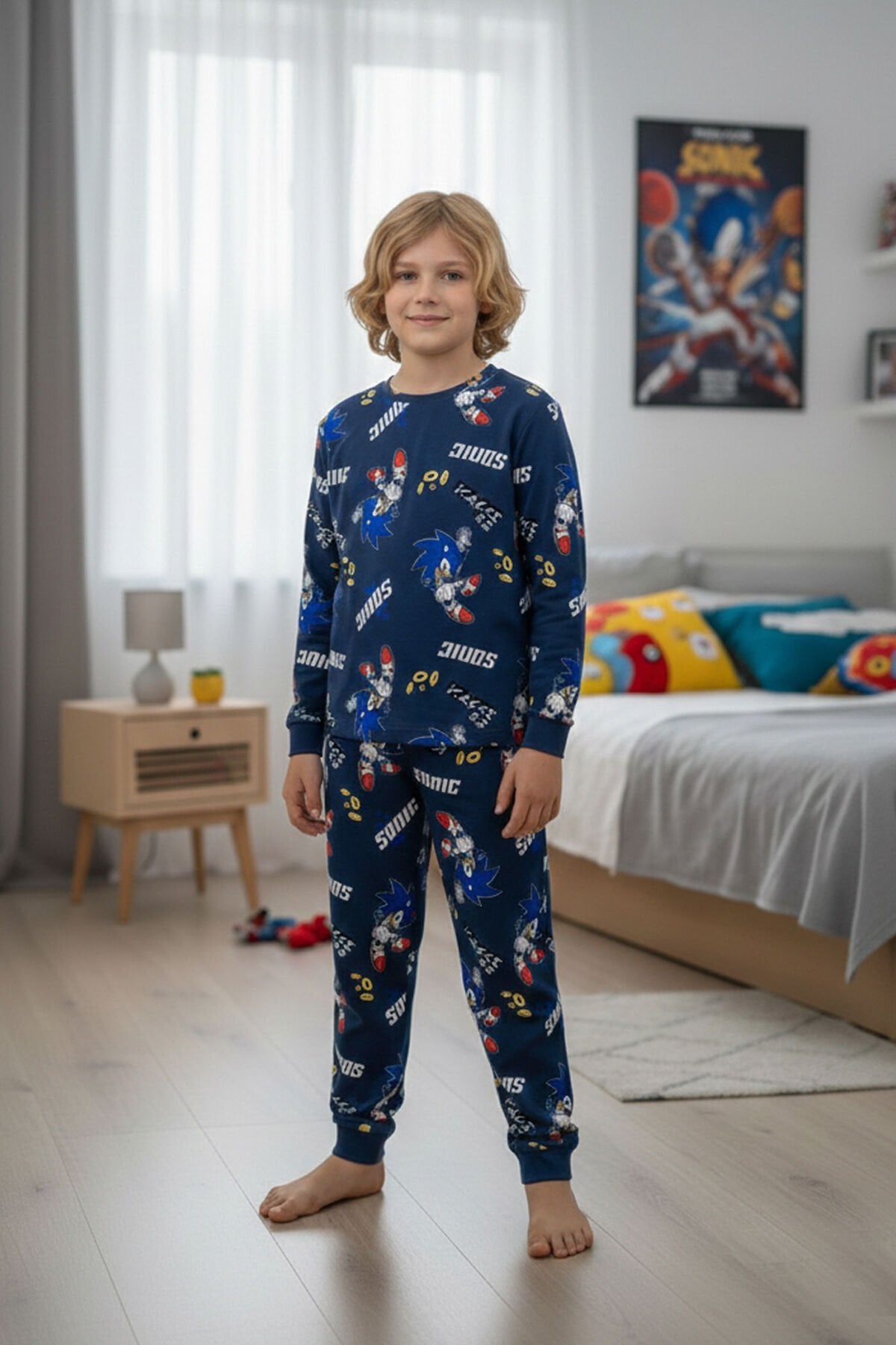 İSOBEL 61506 İNTERLOK PİJAMA TAKIMI 9-13 YAŞ