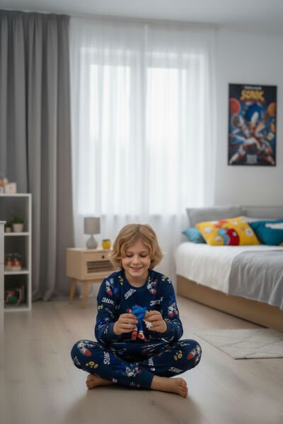 İSOBEL 61506 İNTERLOK PİJAMA TAKIMI 9-13 YAŞ