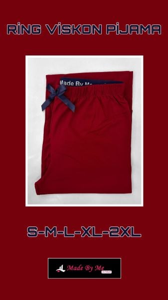MADE BY ME BAYAN BATTAL VİSKON PANTOLON