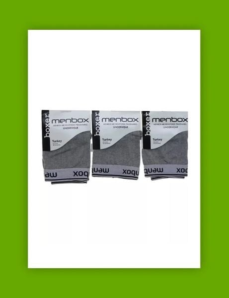 MENBOX 1050 ERKEK AHTAPOTLU LİKRALI DÜZ BOXER