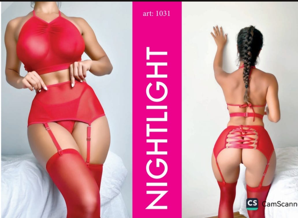 NIGHTLIGHT 1031 FANTAZİ JARTİYER TAKIM KIRMIZI