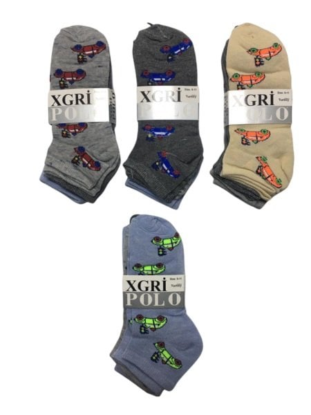 XGRİ Ç-3 ERKEK ÇOCUK PATİK ÇORAP