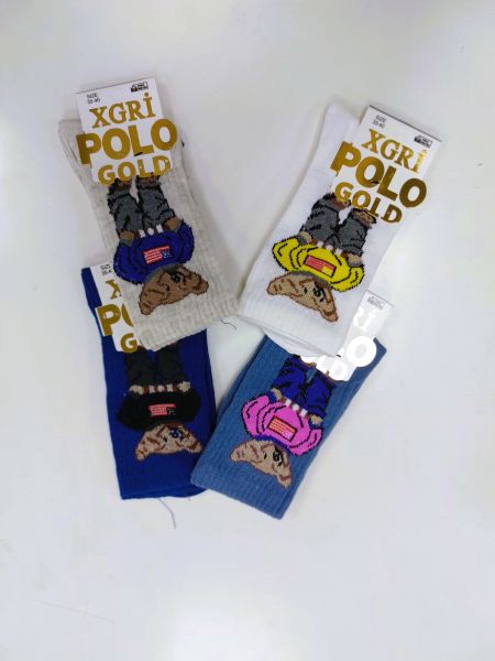 XGRİ B-75 BAYAN YIKAMALI KARAKTERLİ ÇORAP