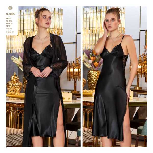 JEREMİ S305 SATEN BRODELİ 6 LI SET
