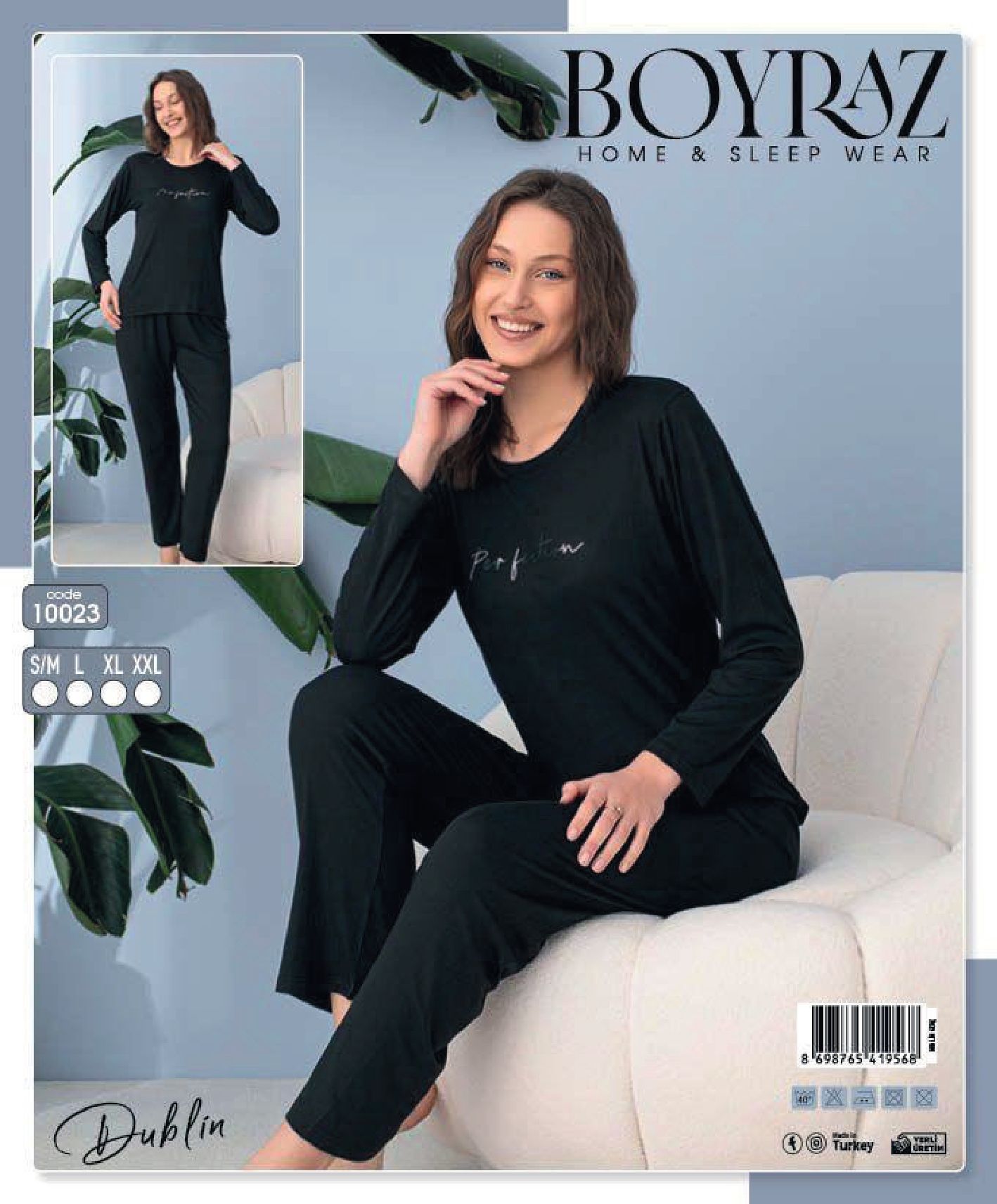 BOYRAZ 10023 DUBLİN PİJAMA TAKIM