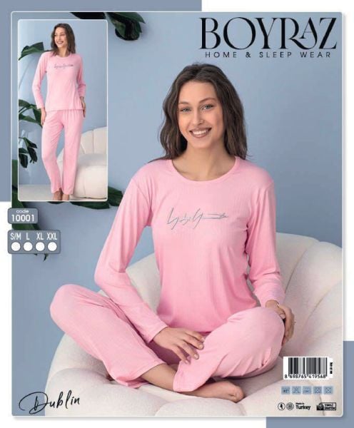BOYRAZ 10001 DUBLİN PİJAMA TAKIM