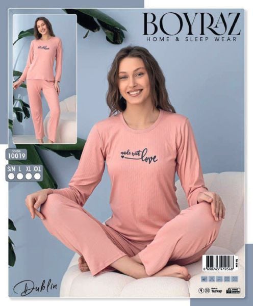 BOYRAZ 10019 DUBLİN PİJAMA TAKIM