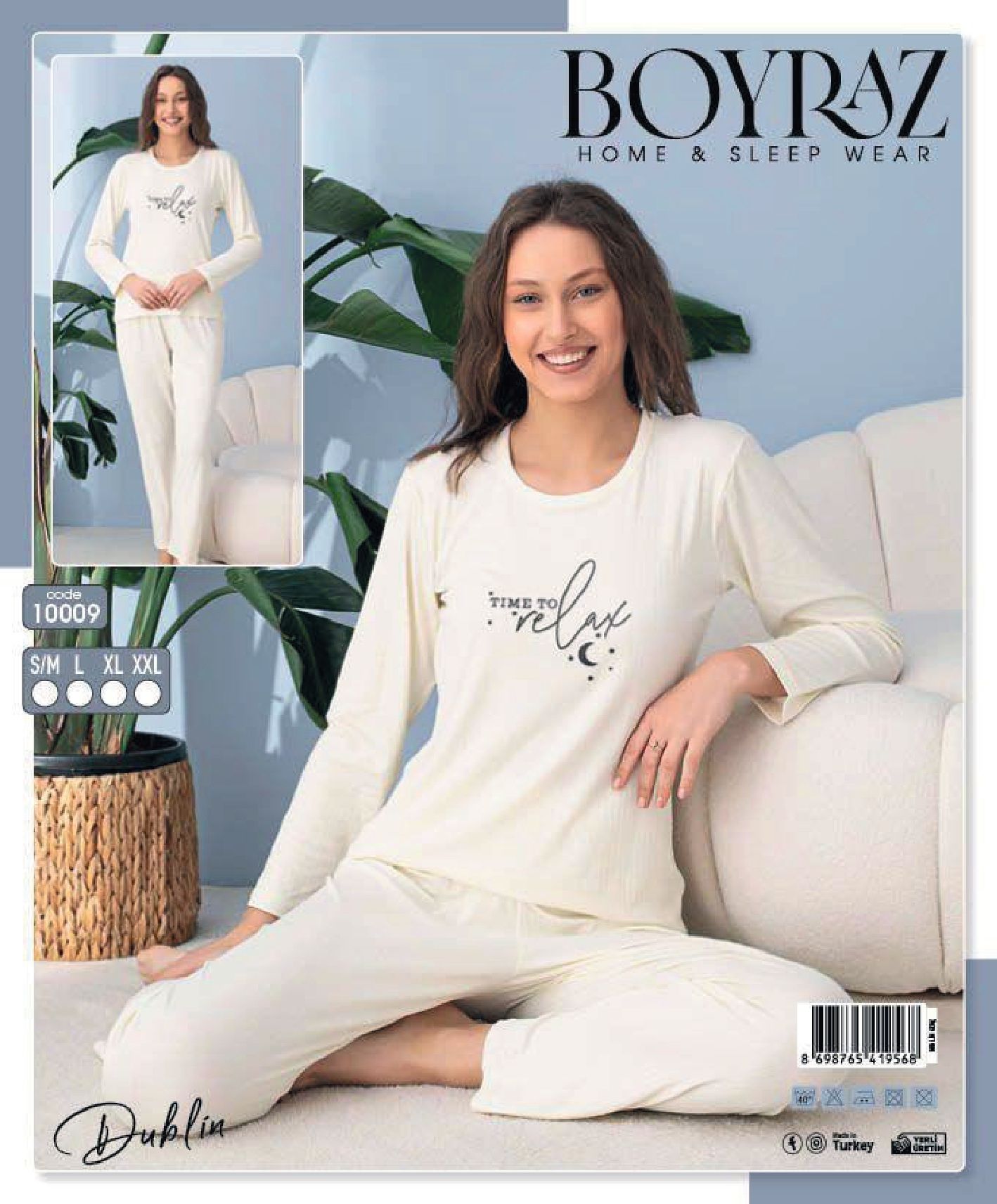 BOYRAZ 10009 DUBLİN PİJAMA TAKIM