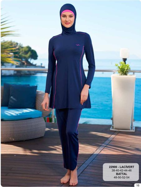 ESTİVA 22900B TESETTÜR MAYO DÜZ-BATTAL