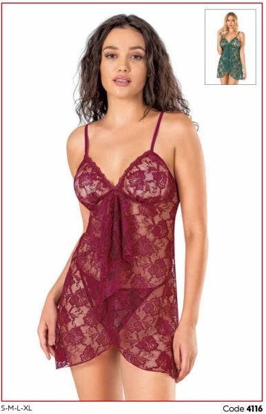 PRİMODA 4116 KISA TÜL GECELİK