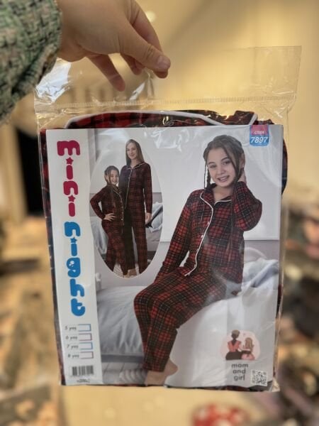 MİNİ NIGHT 7897  KIZ ÇOCUK SÜET PİJAMA TKM 5-8 YŞ