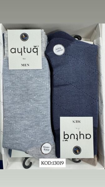 AYTUĞ 13019 ERKEK M.MODAL ÇORAP DES.1