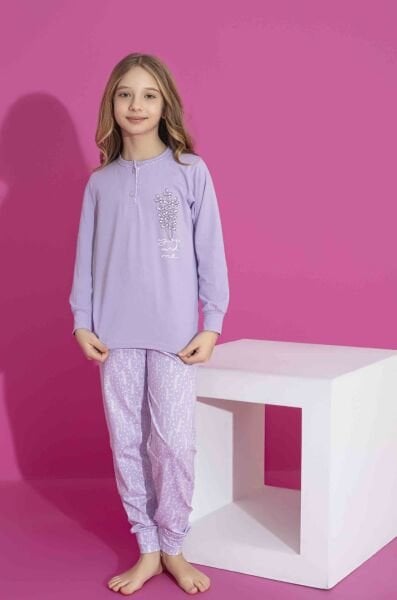 TARIK 2963 KIZ GES 10-15 YAŞ PİJAMA TAKIM