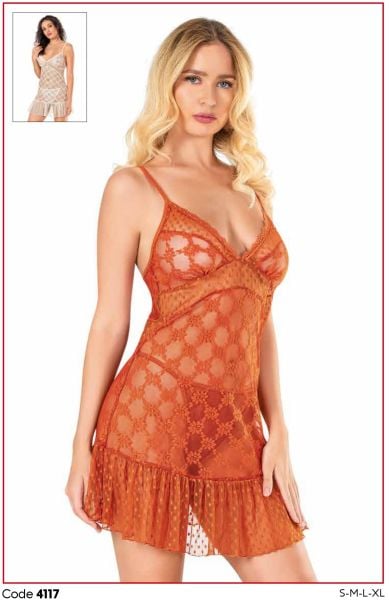 PRİMODA 4117 KISA TÜL GECELİK