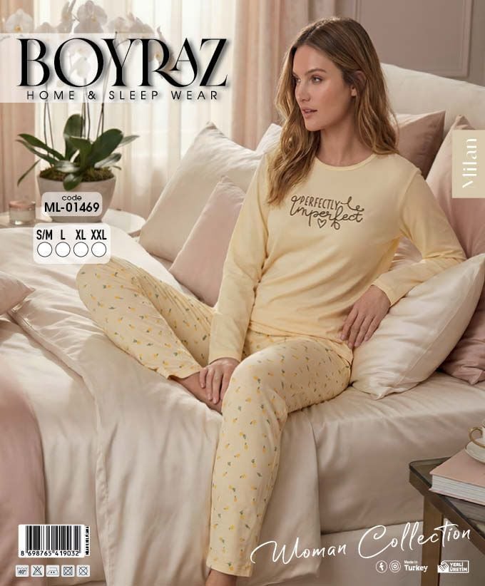 BOYRAZ 01469 MİLAN PİJAMA TAKIM