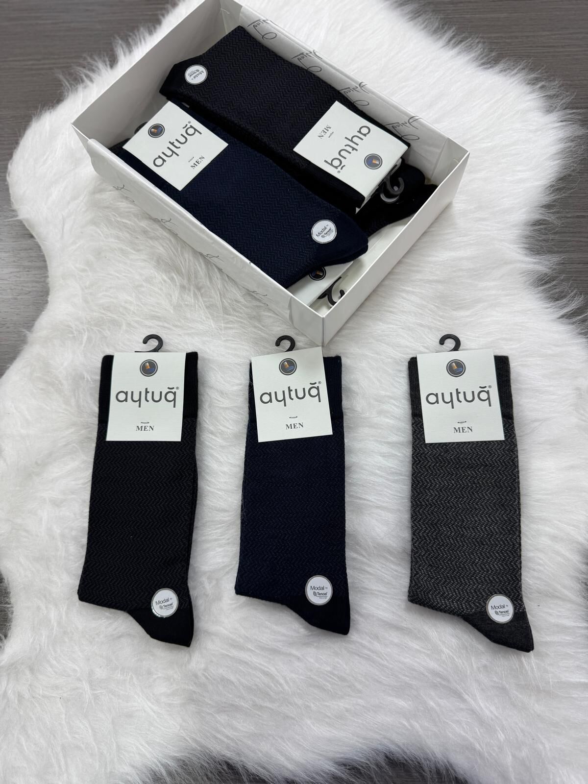 AYTUĞ 23004 ERKEK MODAL SOKET DESEN 2