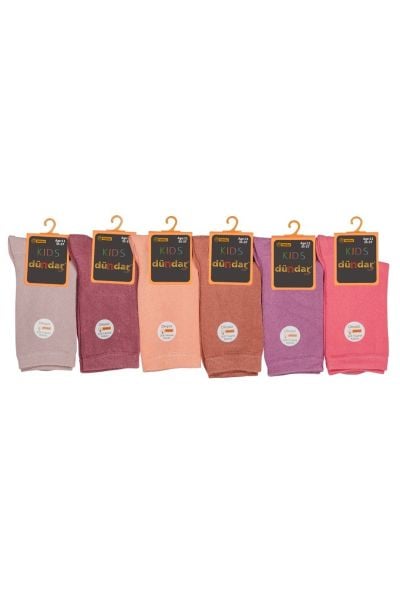DÜNDAR 8252 KIZ ÇOCUK PLUS COTTON ÇORAP