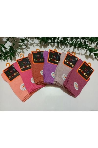DÜNDAR 8252 KIZ ÇOCUK PLUS COTTON ÇORAP