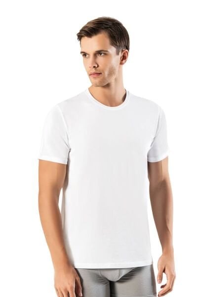 KOTA 1302 ERKEK BİSİKLET YAKA YARIMKOL MODAL ATLET