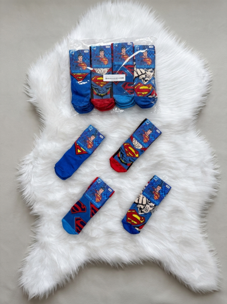 ÇİMPA SM23057 SUPERMAN SOKET ÇORAP