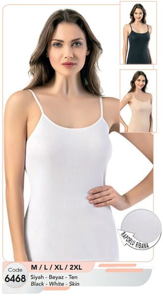 KOTA 6468 BAYAN RAPAPORLU RİBANA ATLET 2XL