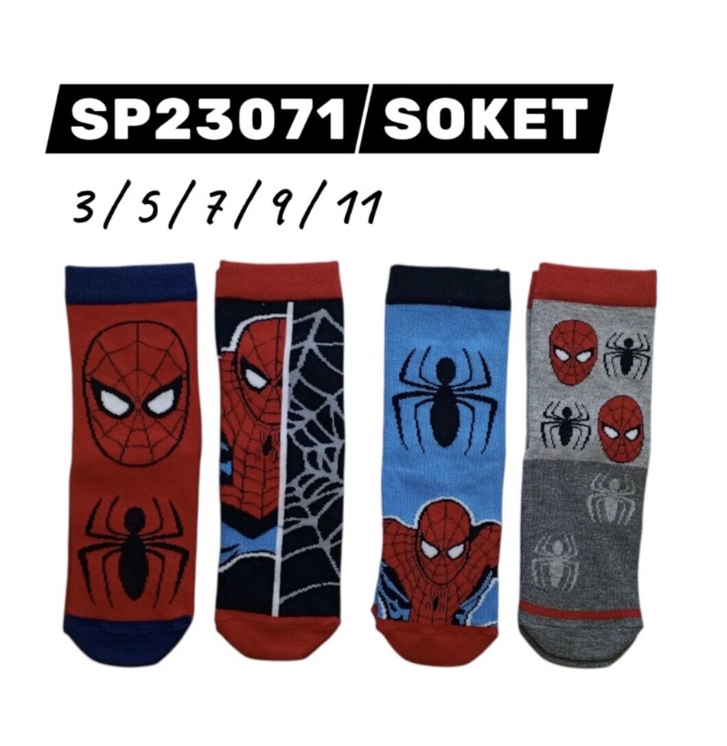 ÇİMPA SP23071 SPIDERMAN SOKET ÇORAP 9-10 YAŞ