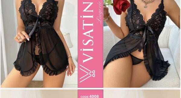 VİSATİN 4050 SATEN GECELİK