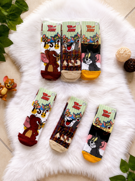 ÇİMPA TJ23068 TOM&JERRY SOKET ÇORAP