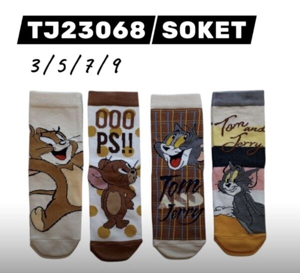 ÇİMPA TJ23068 TOM&JERRY SOKET ÇORAP