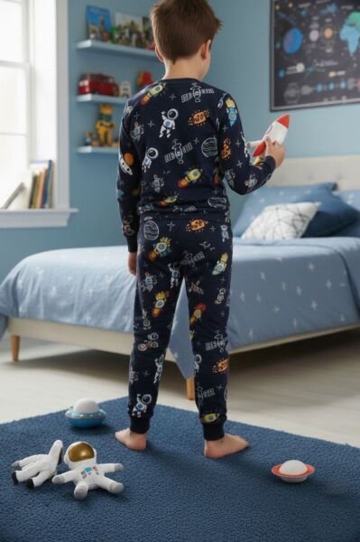 İSOBEL 61308 İNTERLOK PİJAMA TAKIM 4-8 YAŞ