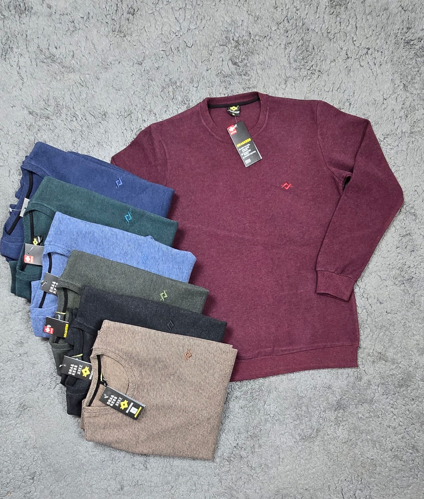 DRAKESS 10051 ERKEK SELANİK YAKA BATTAL  SWEAT