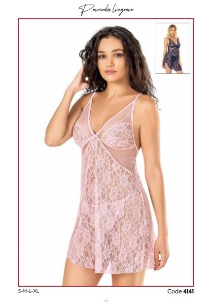PRİMODA 4141 KISA TÜL GECELİK