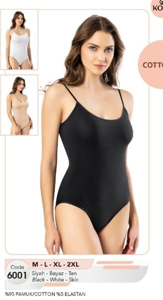 KOTA 6001 BAYAN BATTAL ÇITÇITLI İP ASKI BODY