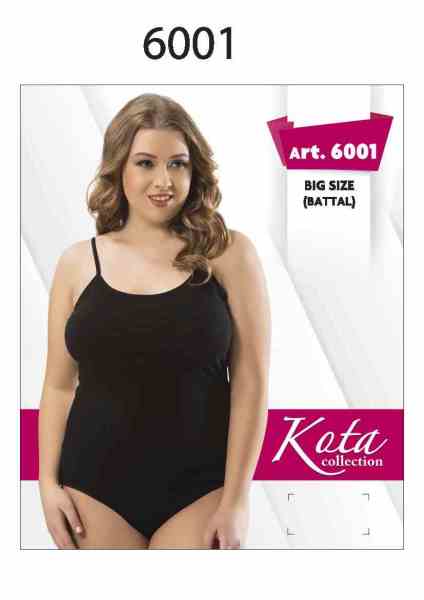 KOTA 6001 BAYAN BATTAL ÇITÇITLI İP ASKI BODY