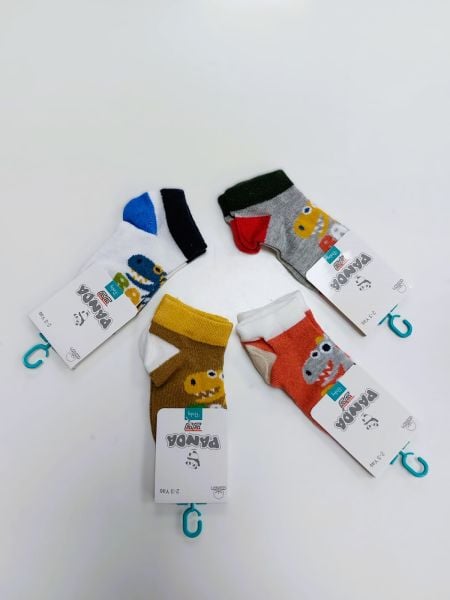PANDA P06 ERKEK BEBE PATİK ÇORAP