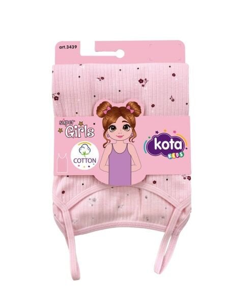 KOTA 3439 KIZ ÇOCUK BASKILI RAPORLU RİBANA ATLET