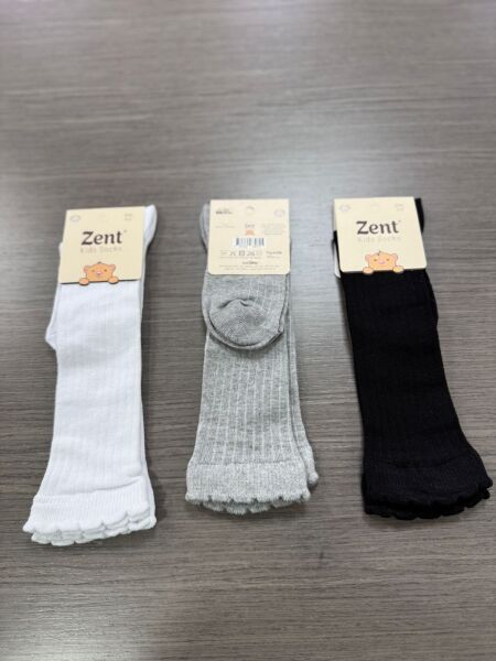 ZENT 52 KIZ ÇOCUK DİZALTI ÇORAP