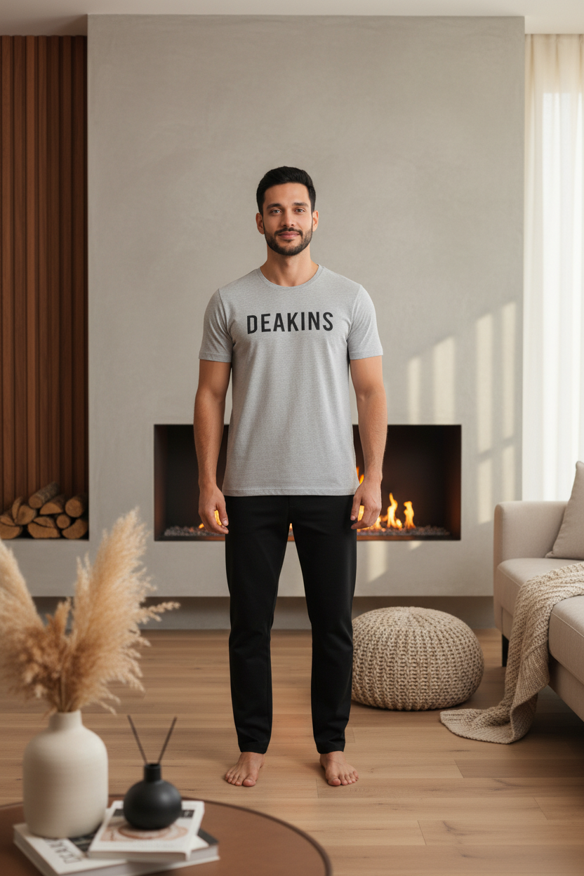 BRN 1000-2 ERKEK PENYE KISA KOL PİJAMA TAKIMI