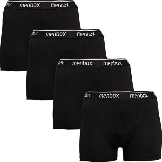 MENBOX 1051 ERKEK LİKRALI TEKLİ BOXER